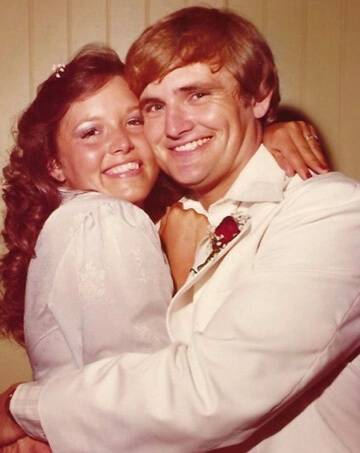 Richard Lee Lambert with his wife.